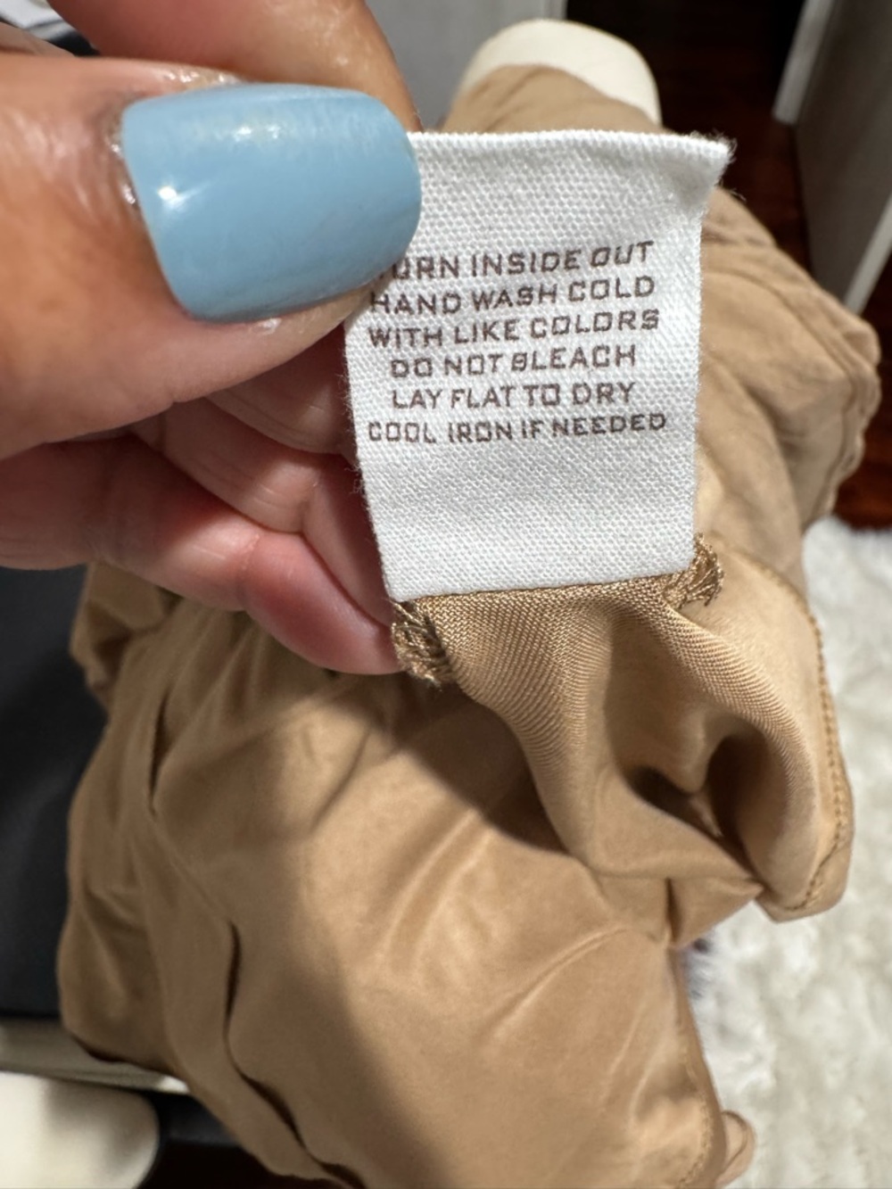 Blu Pepper Tan Long Sleeve Mini  Dress Free Culture Clothing - Picture 12 of 13